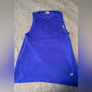 Blue Gymshark Tank Top